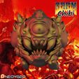caco-toy0.jpg CACODEMON - DOOM CHIBI KEYCHAIN
