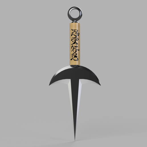 Minato Namikaze's Kunai - 3D model önizlemesi