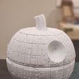 20221019_122939.jpg Death Star Pumpkin Candy Bowl - 3D Print Files