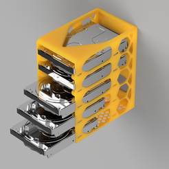 9ec9e3f8-0193-4357-a749-42ef566dc73f.png Файл STL Корпус лотка для жесткого диска・3D-печать дизайна для загрузки