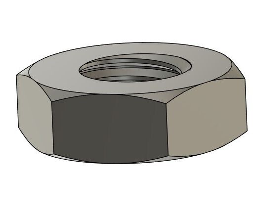 Nut-1.jpg Jeu de boulons à tête hexagonale (standard en pouces, UNC) - Tailles #10-24