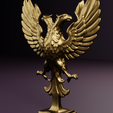 Byzantine_DoubleEagle_3q.png Byzantine Double-Headed Eagle - Standing Sculpture | 3D Print STL