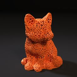 10000.jpg 3D file Fox・Design to download and 3D print