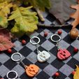 Suprised_Pumpkin_Keychain_Autumn_Series-4.jpg Surprised Pumpkin Keychain | Autumn Series | Halloween