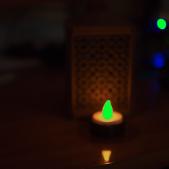 Desenfoque-oscuro-CULTS.png Fichier STL gratuit Lampe portable avec ambiance arabe・Design à télécharger et à imprimer en 3D