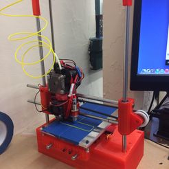 printrbot_orange.jpg Free STL file Teach Engineering by Making a 3D Printer!・Model to download and 3D print