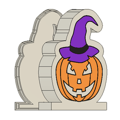 foto-1.png Fichier STL Luminária Abóbora de Halloween・Objet imprimable en 3D à télécharger