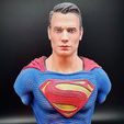 IMG_01182.jpg Archivo STL Superman Henry Cavill Busto・Objeto para impresora 3D para descargar