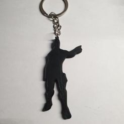 ERES LA CAÑA (YOURE AWESOME).jpg Бесплатный STL файл YOURE AWESOME - FORTNITE DANCE KEYCHAIN・Объект для скачивания и 3D печати