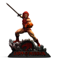 battle-cat-final.828.png LionO Mirror Red Thundercats STL 3d printing Collectibles by CG Pyro