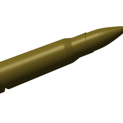 rifle-bullet.png OBJ file rifle bullet・3D printable model to download