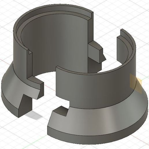 KYB fork seal ring driver motorcycle - 3D model önizlemesi