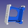 Shelly-DIN-1und-12.jpg DIN rail bracket for 1 Shelly automation system in electrical panel used in home automation systems