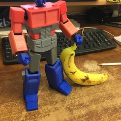 Low Poly Optimus Prime