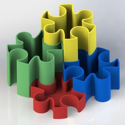 Puzzle_a.JPG Free 3D file Puzzle・3D printable object to download