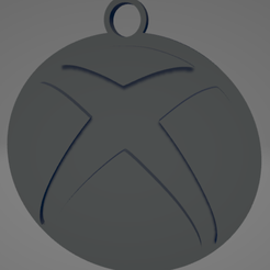 descarga.png STL file Xbox keychain - Xbox Keychain・3D printer model to download