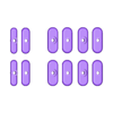 Roll_cage_reinforcement.stl Roll cage reinforcement plates for Redcat Wendigo