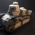 T-30.png Renault FT-17 - WW1 French Light Tank 3D model