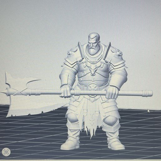 2-handed axe warrior