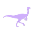 Gallimimus.stl Dinosaur Wall Art