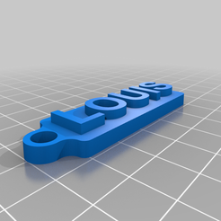 louis.png Free 3D file Porte clé prénom Louis・3D printing model to download