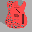 red.png Standard Fender Telecaster Body Cannacaster