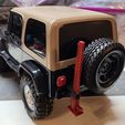 20240307_184347.jpg Tamiya Jeep Wrangler CC-01 Swing Out Tire Carrier