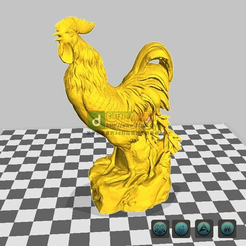 2017-05-11_09-52-17.png Fichier STL gratuit coq chantant・Objet pour impression 3D à télécharger