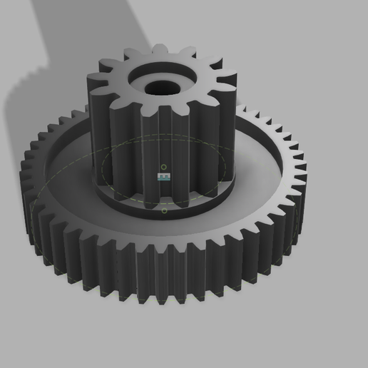 106 406 405 605 SAXO Blend actuator Pinion n°2 3D model