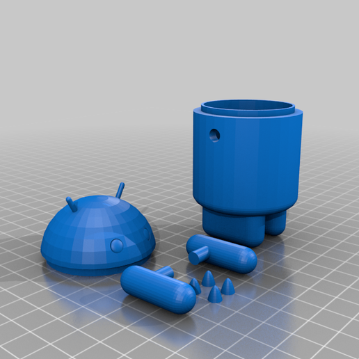 Android_robot_box_V2.png Android "Droid" robot box with moveable arms