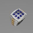 3.jpg Mens Rolex Ring STL 3D Model for 3D Printing