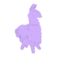 Llama 1.stl Fortnite cookie cutter