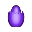 chicken.stl Easter egg with chicken inside decoration