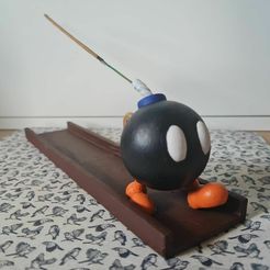 IMG-20231026-WA0005~2.jpg BOB OMB Incense stick burner,SUPER MARIO BROS