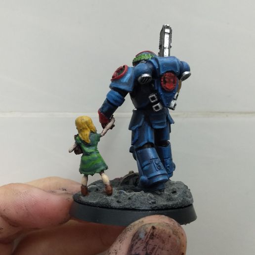 Space Marine Babysitter