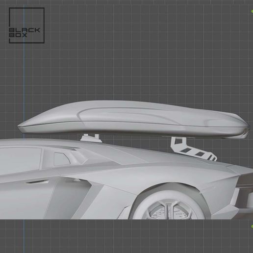 🎿 Ski box for Diecast and RC Roof box 1-24 and 1-64・ 3D File