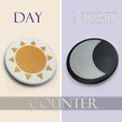 3dprint-day-night-counter-mtg-werewolves-moon-token-sun-thumbnail.jpg Day / Night Counter - Simple Token for Tracking Day and Night in Magic the Gathering