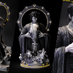 042823-B3dserk-Sandman-Bust-image-001.png Archivo 3D B3DSERK Abril plazo 2023: Busto Sandman 1/4 listo para imprimir・Objeto imprimible en 3D para descargar