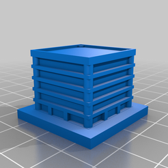 20210123.png Free STL file GreebleCity: Parking House・3D printer design to download, Fisk400