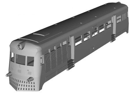 ceylon-T1-diesel-railcar-1.jpg Ceylon(Sri Lanka) Railways T1 diesel electric railcar 1/100 scale