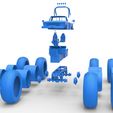 75.jpg Diecast vintage Monster Truck mit Doppelrädern Maßstab 1:25