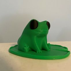 d21669dd-7552-4180-b403-823ae7d05adf.jpg Fred the Frog butt thicc and on a lillypad