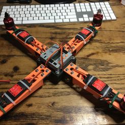 2018-03-28_18.30.52.jpg Free STL file Yet Another Quad Copter #YAQC・3D printer design to download