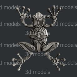 P359a.jpg Download STL file Frog • 3D printing design, 3dmodelsByVadim