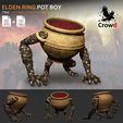 RENDER-2.jpg Fichier 3D ELDEN RING POT BOY A・Modèle à télécharger et à imprimer en 3D