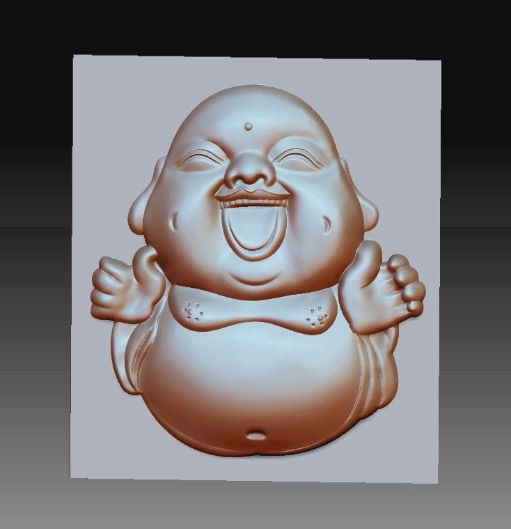 happyBuddhaB1.jpg Download free STL file happy little buddha • 3D print model, stlfilesfree