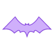 Hidden_Batmobile_Bat_Logo(Sharper).STL Hidden Batmobile Bat Logo