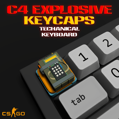 01.png C4 CS GO - KEYCAP COLLECTION - CLAVIER MÉCANIQUE