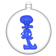 Capture.png Squidward Christmas Ornament