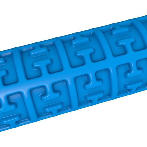 6865566.jpg Rouleau d'argile à motifs grecs / rouleau de poterie / rouleau d'argile à motifs aztèques / imprimeur de motifs ethniques